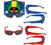 Lunettes de soleil Brawl Stars pour enfants - Lunettes de soleil cool pour les petits fans Cadre large bleu
