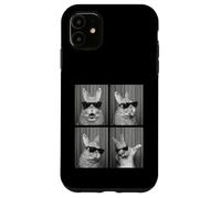 Lunettes de Soleil Bunny PhotoBooth Funny Dab Bunnies Lover Coque pour iPhone 11