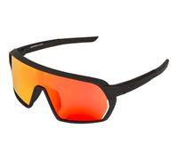 Cairn – Lunettes de soleil Roc – Cat.3 – Mat noir/rouge miroir – Unisexe