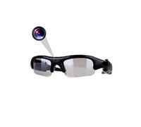 Lunettes de Soleil Caméra Cachée Espion Microphone Miniature Appareil Photo Noir + SD 8Go