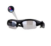 Lunettes de Soleil Caméra Cachée Espion Microphone Miniature Appareil Photo Noir YONIS
