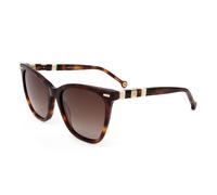Lunettes de Soleil Carolina Herrera CH 0044/S Havana ivory 55/18/145 Femme