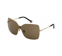 Lunettes de soleil - Carolina Herrera - SHE175 - Shiny Rose Gold - Chic - Femme