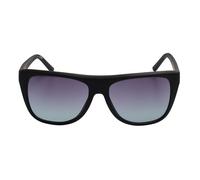 Lunettes de soleil carrées en acétate pour femmes DK537S-Noir-bleu mat