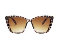Lunettes De Soleil Carrées Femme - Style Élégant | Accessoire Protection UV Style Féin pour Shopping Voyage Vacances Voyage Pique-Nique Festival Plage, blanc double thé, riferimento alla