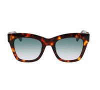 Lunettes de soleil carrées pour femmes LJ746S-Havane foncé