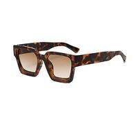 Lunettes de soleil carrées pour homme et femme avec monture rectangulaire épaisse de style designer comme nuances élégantes pour l'extérieur au quotidien