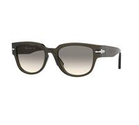 Lunettes De Soleil Carrées Pour Hommes PERSOL PO3231S 110332 Opale Fumée 54 Mm