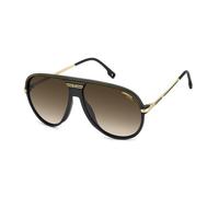 Lunettes de Soleil Carrera C SPORT 06/S 61/14/145 MATTE BLACK GOLD/BLACK BROWN GREEN injecté/propionate homme C SPORT 06/S