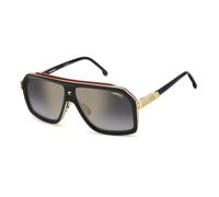 Carrera Lunettes de soleil CA 1053/S/TI Acétate noir/rouge 60 mm Homme