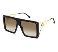 Carrera Femme CA UNICA/SE 807/86 Lunettes de soleil Acétate Noir Noir Carré Normale Ombré