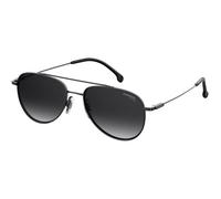 Lunettes de Soleil Carrera CARRERA 187/S 60/17/145 RUTHENIUM/GREY SHADED acier unisexe CARRERA 187/S