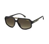 Lunettes de Soleil Carrera VICTORY C 26/S 59/16/145 MATTE BLACK/BLACK BROWN GREEN ANTIREFLEX ECO POLYAMIDE homme VICTORY C 26/S