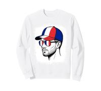 Lunettes de Soleil Casquette Drapeau français Homme fierté Nationale Sweatshirt