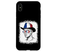 Lunettes de Soleil Chapeau Drapeau Français Fierté Nationale Voyage Coque pour iPhone XS Max