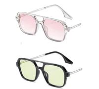 Lunettes de soleil classiques carrées vintage femmes hommes marque design miroir lunettes de soleil féminines nuances rétro Gafas Oculos De Sol UV400, Cranber 1