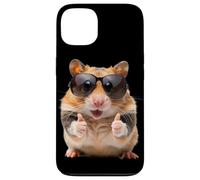 Lunettes de Soleil Cool Hamster Thumbs Up Funny Pet Lovers Coque pour iPhone 13