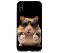 Lunettes de Soleil Cool Hamster Thumbs Up Funny Pet Lovers Coque pour iPhone XS Max