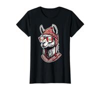 Lunettes de Soleil Cool Lama pérou drôles T-Shirt Graphique avec Valeur
