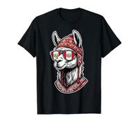 Lunettes de Soleil Cool Lama pérou drôles T-Shirt Graphique avec Valeur