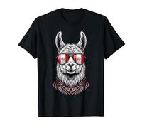 Lunettes de Soleil Cool Lama pérou T-Shirt
