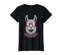 Lunettes de Soleil Cool Lama pérou T-Shirt Graphique avec Valeur