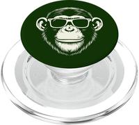 Lunettes de Soleil Cool Monkey, Style rétro Vintage PopSockets PopGrip pour MagSafe