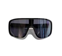 Lunettes de soleil coupe-vent pour sports de plein air, cyclisme, alpinisme, grand cadre, sable, pour homme et femme (cadre noir, flocons noir-gris, A)