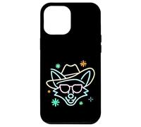 Lunettes de Soleil Cowboy Fox Face Funny Western Graphic Pink Animal Coque pour iPhone 12 Pro Max