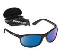Cressi Lunettes de soleil Rocker verres miroir flottantes Noir