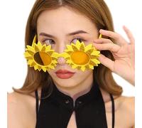 Lunettes de soleil d'anniversaire style coréen pour fête de mariage Accessoires photo Trendsetters Street Snap Grandes lunettes de soleil tournesol d'anniversaire pour femme
