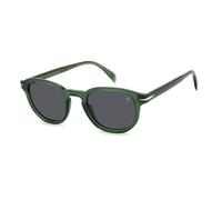 Lunettes de soleil - DAVID BECKHAM - DB 1007/S - Verres verts - Monture plastique transparente - Oversize