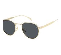 Lunettes de Soleil - DAVID BECKHAM - DB 1142/S - Titane - Doré - Verres gris - Homme