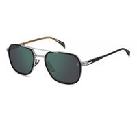 Lunettes de Soleil David Beckham DB 1161/S Black striped brown 54/20/145 Homme