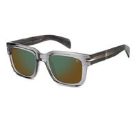 Lunettes de Soleil David Beckham DB 7100/S GREY/GREEN MIRRORED 52/21/145 homme