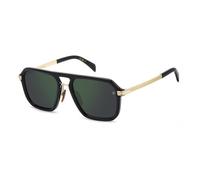 Lunettes de Soleil David Beckham DB 7136/S 56/20/145 BLACK GOLD/GREEN MIRRORED acétate homme DB 7136/S