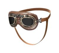 Lunettes de soleil de protection pour chien avec polycarbonate esthétique antique, confortables pour la plage, la randonnée, le chien rétro
