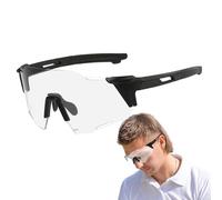 Lunettes de soleil de sport coupe-vent - Lunettes d'équitation polarisées de 26 g, lunettes de cyclisme anti-poussière, oculaires de softball de course pour golf, lunettes de vélo pour homme et femme