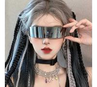 Lunettes De Soleil De Sport Punk Pour Hommes Et Femmes",Lunettes Y2k,Lunettes De Marque De Créateur,Miroir,Lunettes De Sport,Lunettes Interdites,Tendances Sportives,"Mode - Type White