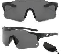 Lunettes De Soleil De Sport, Unisexes, Protection Uv400, Pour Vélo, Extérieur, Golf, Baseball, Design Léger Sans Cadre, Verres De 150 Mm, Monture En Polycarbonate, 30 G[Z1809]