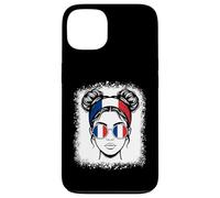 Lunettes de Soleil de Voyage pour Femme Motif Drapeau français Coque pour iPhone 13