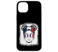Lunettes de Soleil de Voyage pour Femme Motif Drapeau français Coque pour iPhone 14 Plus
