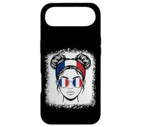 Lunettes de Soleil de Voyage pour Femme Motif Drapeau français Coque pour iPhone Air