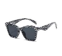Lunettes de soleil design 2025 pour femmes mode vintage lunettes de soleil féminines nuances UV400 hommes luxe, zèbre, taille unique