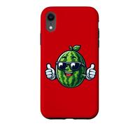 Lunettes de Soleil d'été Cool pastèque Fruits Coque pour iPhone XR