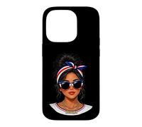 Lunettes de Soleil d'été Latina avec Drapeau du Costa Rica Coque pour iPhone 14 Pro