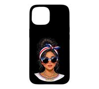Lunettes de Soleil d'été Latina avec Drapeau du Costa Rica Coque pour iPhone 15