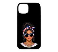 Lunettes de Soleil d'été Latina avec Drapeau du Costa Rica Coque pour iPhone 15 Plus