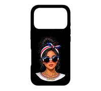 Lunettes de Soleil d'été Latina avec Drapeau du Costa Rica Coque pour iPhone 17 Pro