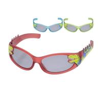 Lunettes de soleil dinosaures pour enfants assorties - Une seule paire de lunettes de soleil sera fournie au hasard, Multicolore, Taille unique